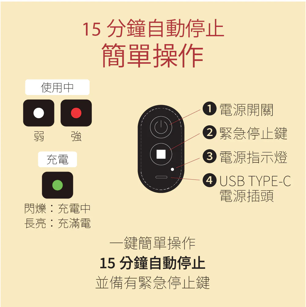 DOSHISHA 變色龍 無線背部按摩器 | KSM-2401